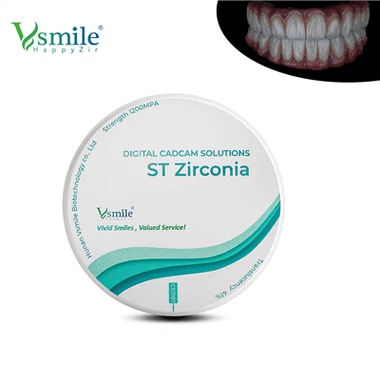 Mehrschichtige dentale Zirkonoxid